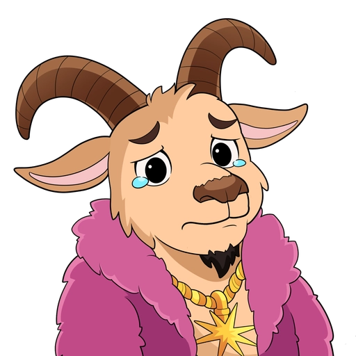 Euphoria goat sticker