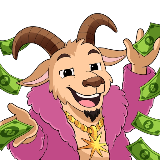 Euphoria goat sticker